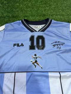 Camiseta Fila Selección Argentina 2001 – Homenaje a Diego Armando Maradona - tienda online