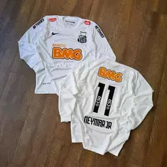 Santos FC Neymar júnior manga larga 2011/2012 - comprar online