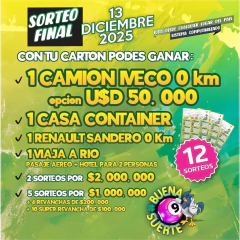 BUENA SUERTE - Edición 2025 - El Festival del Bingo