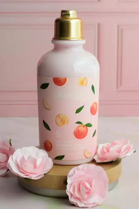 Crema corporal peach con escarcha bioaqua - comprar en línea