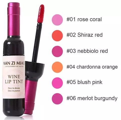 Tinta de labios botella de vino - comprar en línea