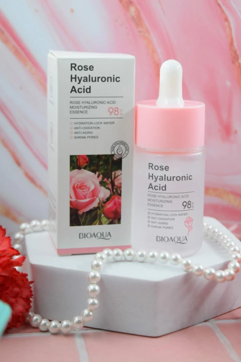 Serum rosas y acido hialuronico bioaqua - comprar en línea