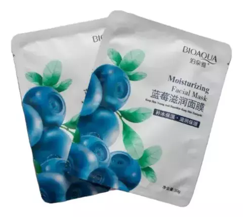 Velo facial arandanos bioaqua