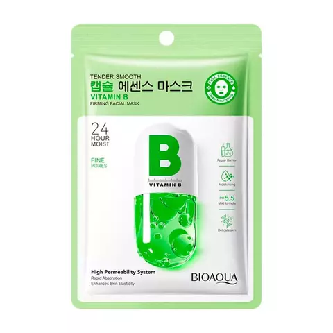 Velo facial vitamina b bioaqua