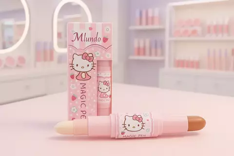 Corrector y contorno duo hellokitty