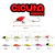 Señuelo Rubi Cicuta Deep 8cm Minnow Baitcasting - comprar online