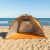 Carpa Playera Autoarmable Outdoors Beach Orange