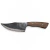 Cuchillo Artesanal Bowie Disco Arado Rustico Hoja 20cm Vaina