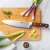 Cuchillo Gourmet 8 Trento Acero Inox 20 Cm Cabo Madera en internet