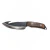 Cuchillo Artesanal Disco Arado Rustico Despostar Hoja 12cm Vaina