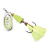 Cuchara Giratoria Blue Fox Classic Vibrax Glow N1 4grs