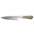 Cuchillo Artesanal Disco Arado Pulido Anillado Hoja 20cm Vaina