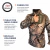 Buzo Braman Medio Cierre Camo Realtree Media Estación - Xplora La Triestina