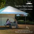 Gazebo Coleman Oasis 4x4 Impermeable Plegable Acero Playa - Xplora La Triestina