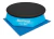 Pileta Bestway Fast Set 244cm + Piso y Cobertor