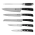 Juego Set Cepo Cuchillos Trento Prime 6 Piezas Cocina - comprar online