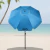 Sombrilla Rofft De Playa Reclinable 2mts Black Coating - comprar online