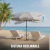 Sombrilla Playera 2.40 Mts Armazon Reclinable Playa Jardín