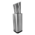Juego Set Cepo Cuchillos Trento Steelmaster 5 Piezas Cocina