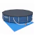 Pileta Bestway Steel Pro 366cm + Bomba + Piso y Cobertor