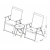 Juego Living Exterior 3 Piezas - comprar online