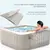 Jacuzzi Inflable Intex Chevron 1098lt 1964x71cm 6 Personas en internet
