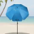 Sombrilla Rofft Playa 2.4mts Black Coating Aqua