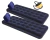 Combo Bestway 2 Colchones 1 Plaza Inflador Pie 2 Almohadas Azul
