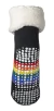 Medias Pantufla Sox Corderito Antideslizante Unisex Rainbow en internet