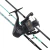 Combo Pesca Lanzar Profesional Variada Caña 4.20mts 3 Tramos