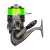 Reel Frontal Waterdog Maxus 7002 Con Nylon 2 Rulemanes - comprar online