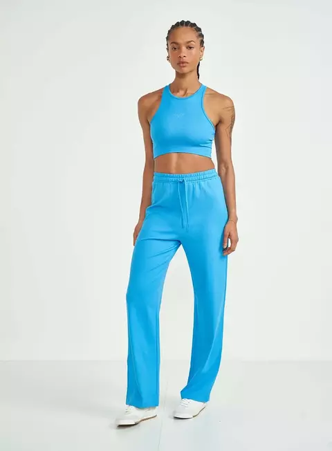 Calça Feminina Comfort Fit Wide Leg
