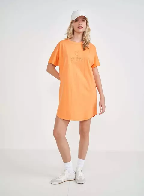Vestido Curto T-shirt Comfort