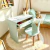 Mesa Infantil Clara + Cadeira Infantil Raya - Verde
