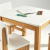 Mesa Infantil Timão + 2 Cadeiras Infantil Pooh - Branco - comprar online