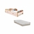 Bicama Montessori Maui + 2 Colchões D23 - Rosa/Amêndoa - comprar online
