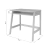 Conjunto Mesa Juvenil Simba e Cadeira Juvenil Mufasa na cor branco, ideal para quartos infantis ou ambientes juvenis.