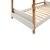 Cama Montessori Moana em madeira, estrutura baixa e design infantil, ideal para quartos de crianças.