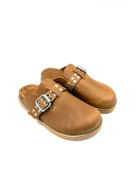 ZUECO PARI CUERO SUELA - comprar online