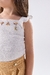 Conjunto Infantil com Blusa Texturizada e Shorts em Tricot Leve