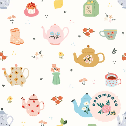 TROPICAL TETERA CREMA (50cm) - comprar online