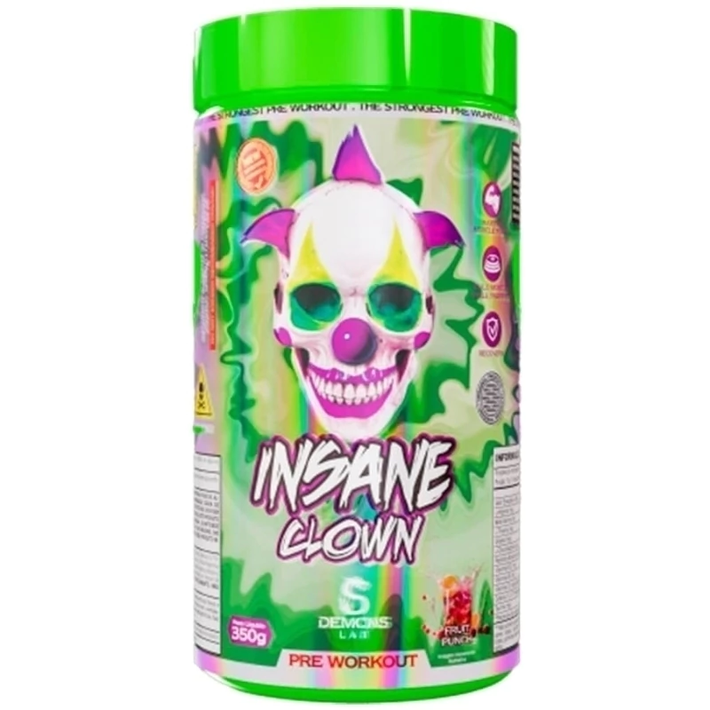 Pré treino insane Clown 350G Demons Labs