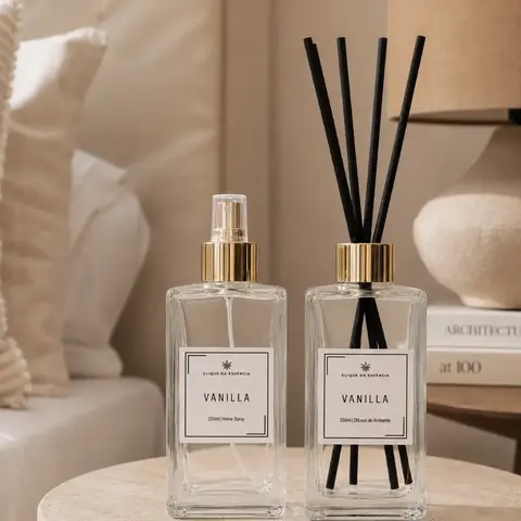Kit Vanilla 250ml – Difusor + Home Spray