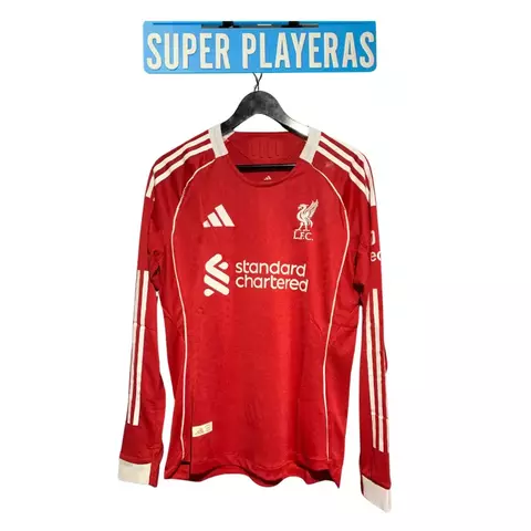 Jersey Liverpool 2025-2026 Manga Larga