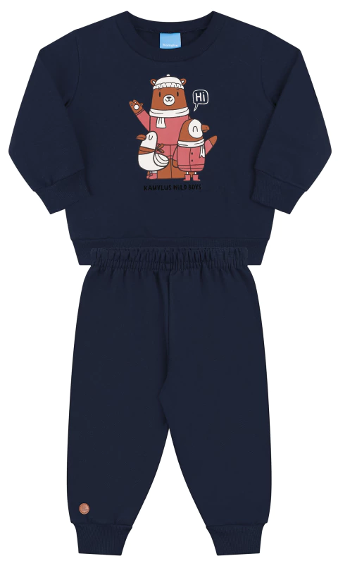 Conjunto Moletom Penteado