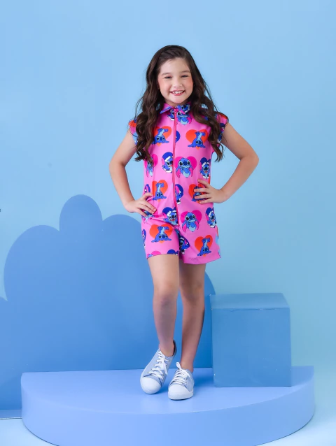 Macaquinho Lilo Corações - comprar online