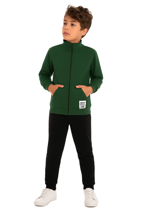 Conj. Casaco c/ Calça Moletom - comprar online