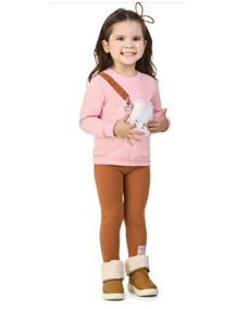 Conjunto Moletom Sherpa