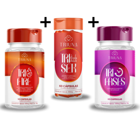 ✨KIT MULHER PREMIUM✨- FIRE + TRI SEK + FASES MULHER 3 SUPLEMENTOS QUE VAI MELHORAR A SUA SAÚDE E DISPOSIÇÃO EM TODAS AS HORAS - comprar online