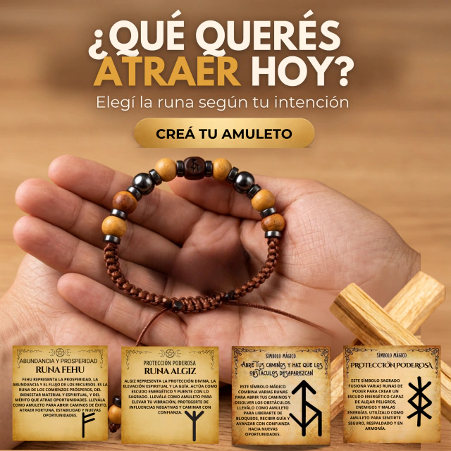 Qu&eacute; quer&eacute;s atraer hoy: Fehu, Algiz, Abrecaminos y Protecci&oacute;n poderosa